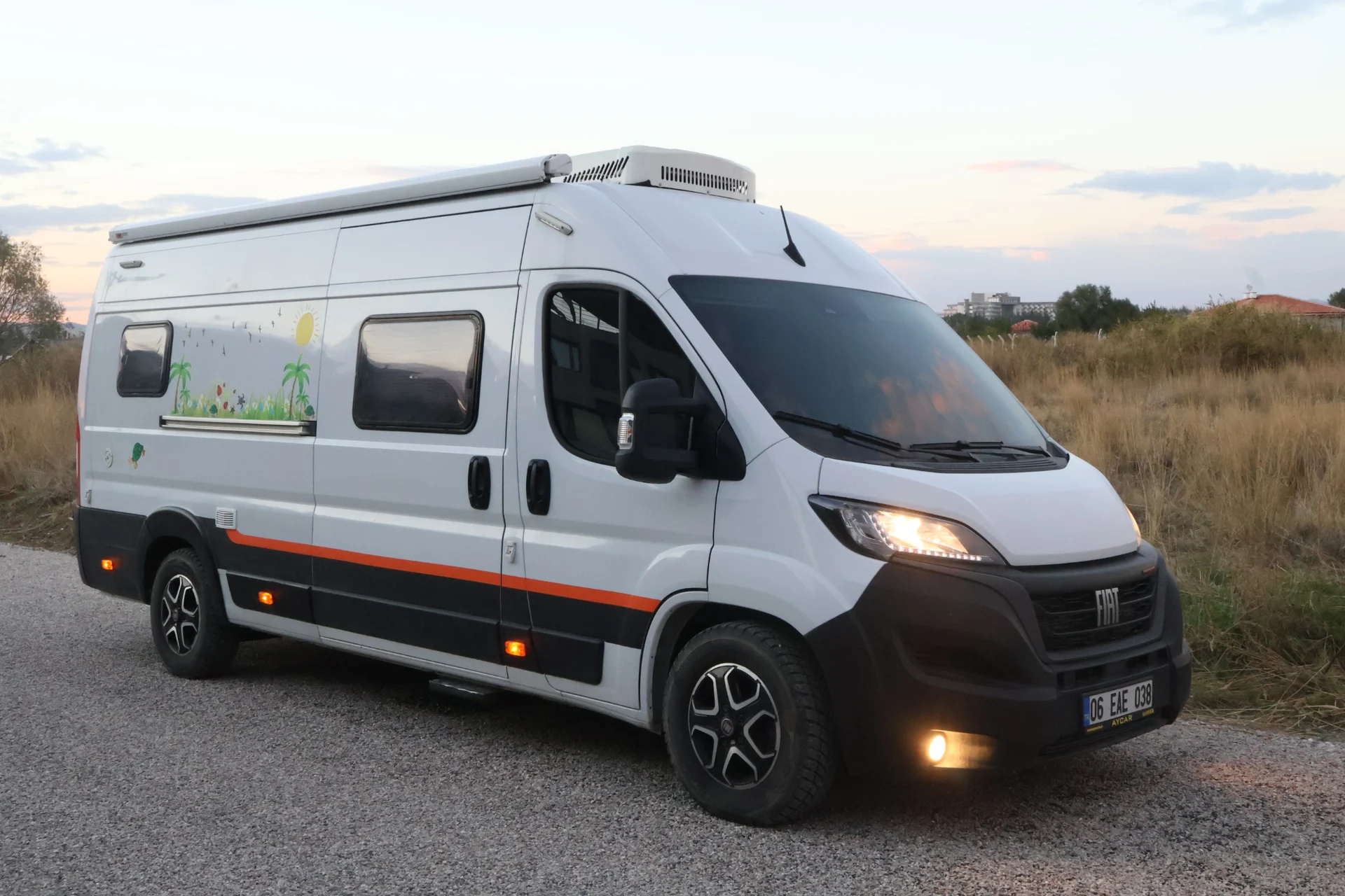 AYCAR'DAN OTOMATİK FİAT DUCATO MOBİL OFİS RUHSATLI 3+1 FULL DONANIM